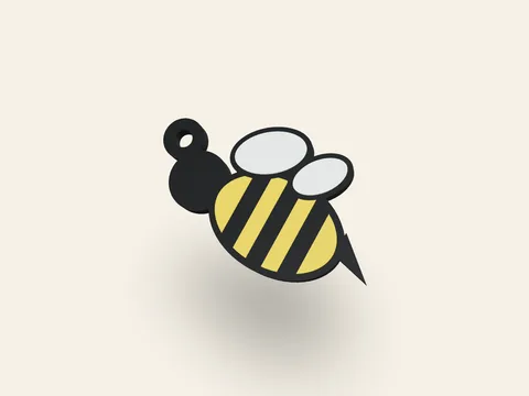 Abeja — llavero / recuerdo de mesa